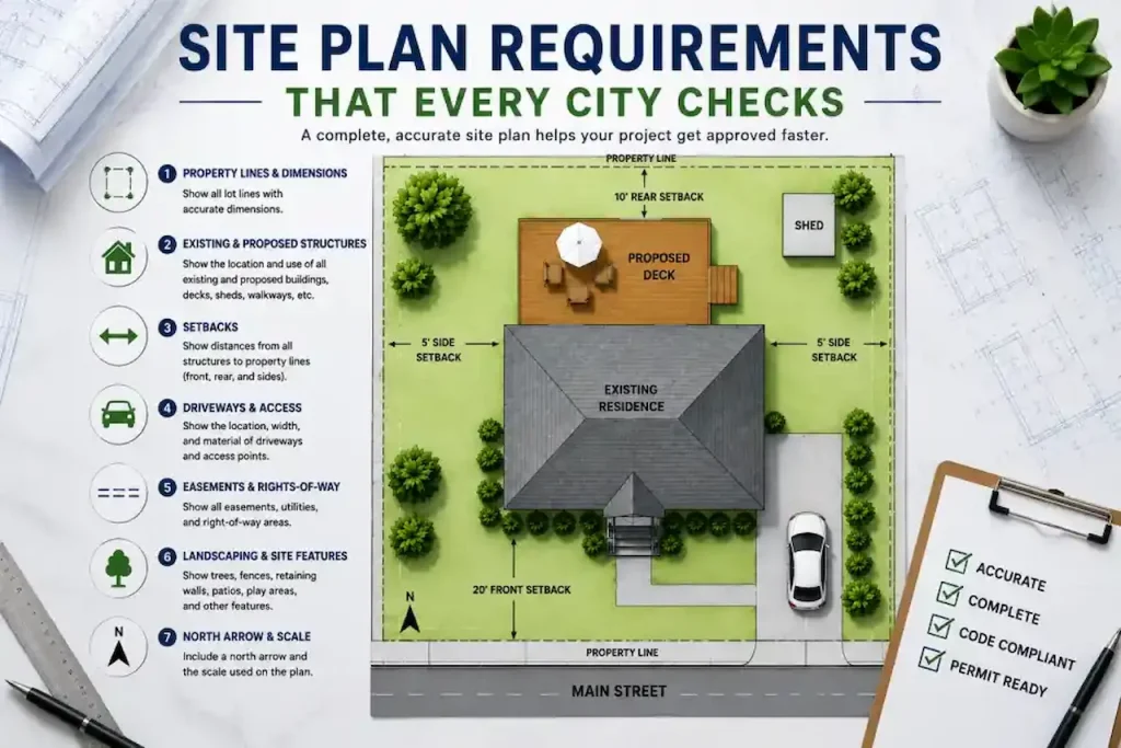 Site Plan Requirements: What Every City Checks