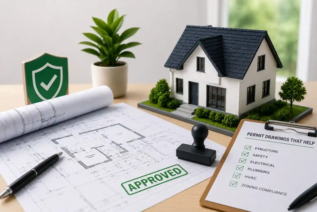 Pass Your Home Inspection: Permit Drawings That Help