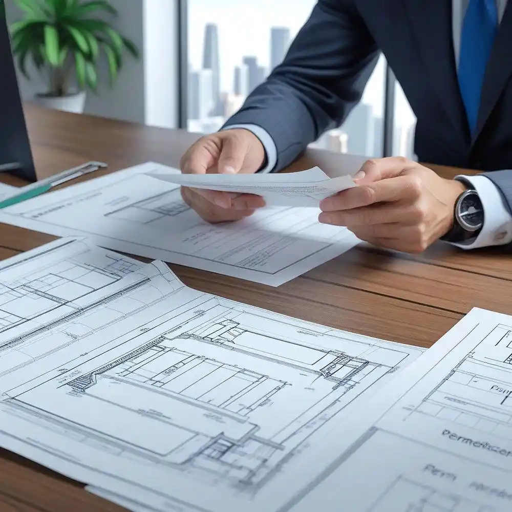 City permit application rejection due to missing documents and planning violations