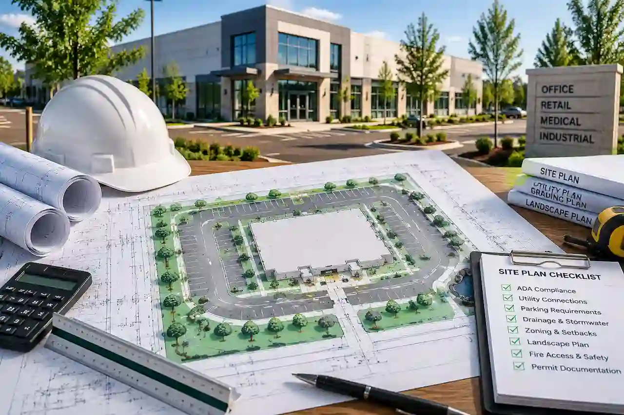 Small commercial additions relevant to Commercial Site Plans