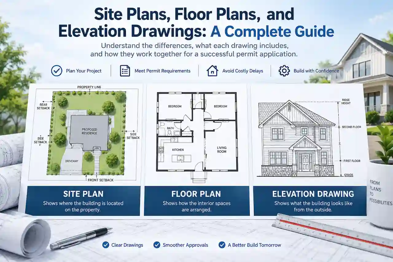 Larger accessory structures relevant to Shed Permit Plans