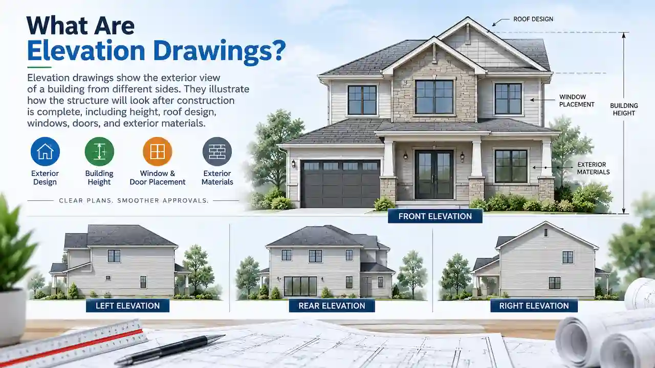 Illustrative Elevation Plans for Permits drawing or project preview