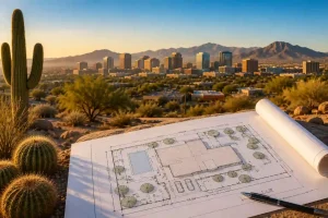 Phoenix site plan permit for residential building permit application