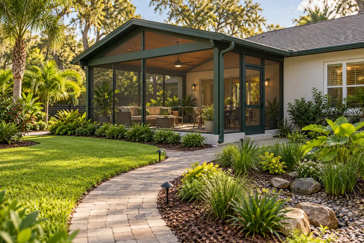Covered patio conversion relevant to Sunroom Permit Plans